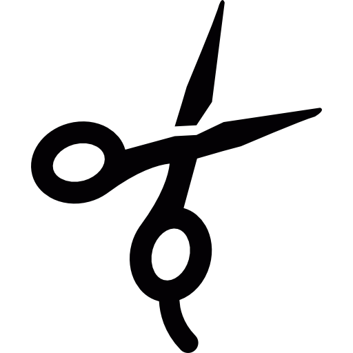 Barber schaar icon