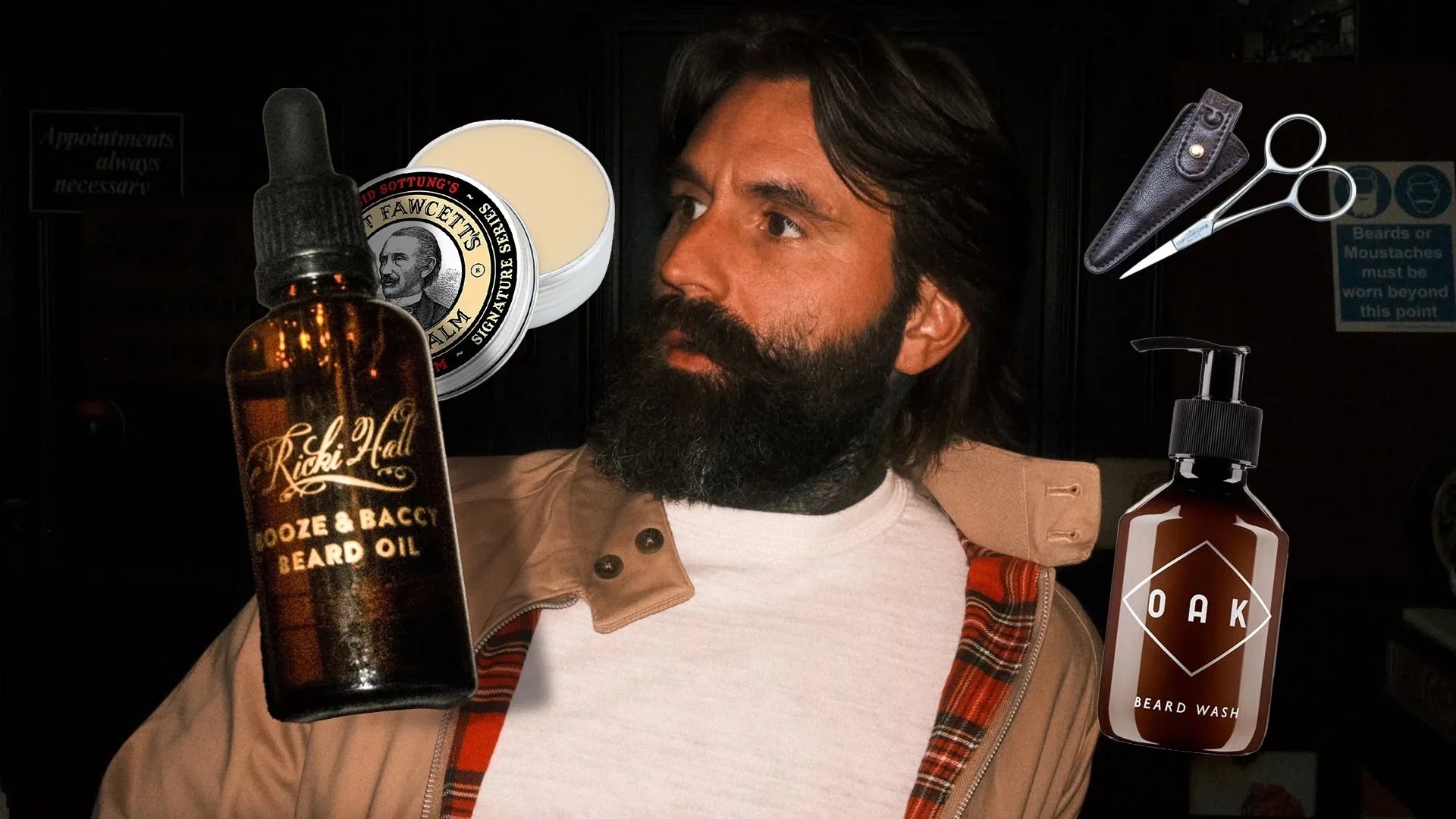 Baardverzorging beard care routine