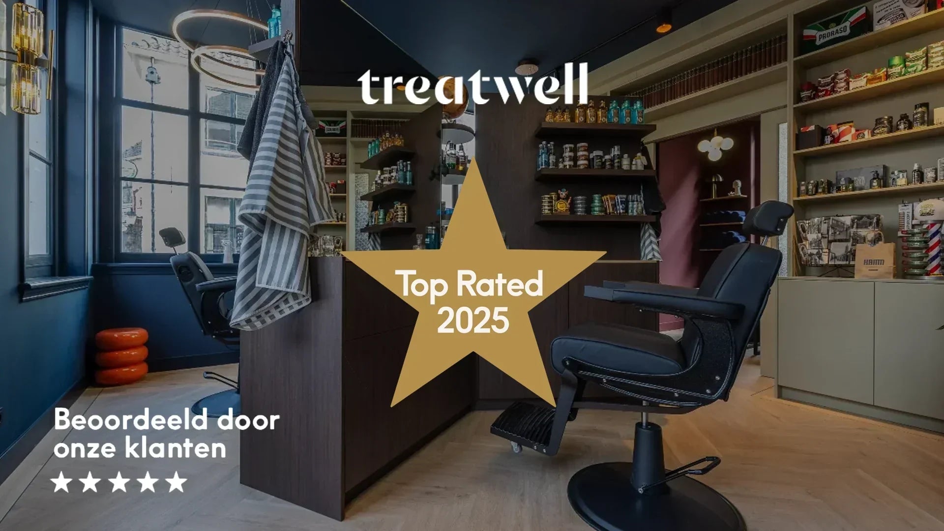 KAMM is Treatwell Top Rated Barbershop 2025