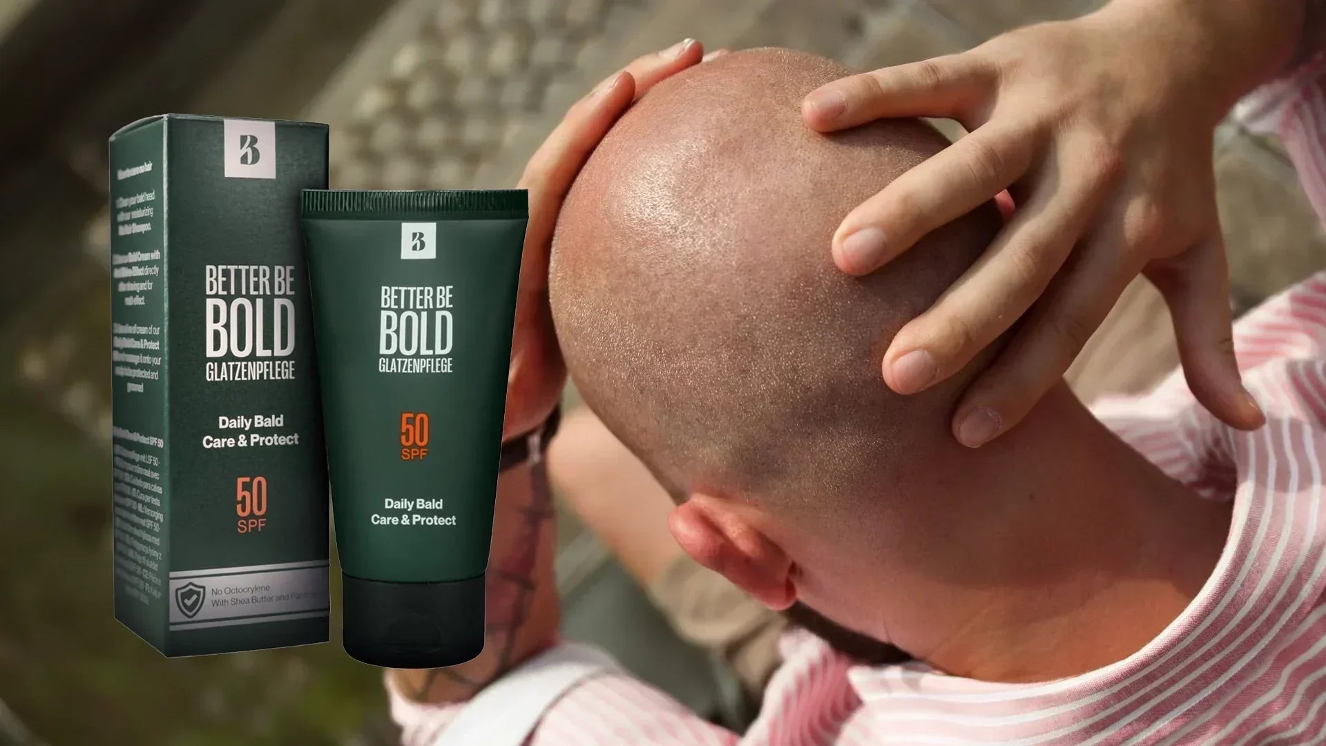 De beste zonnebrand voor kale mannen