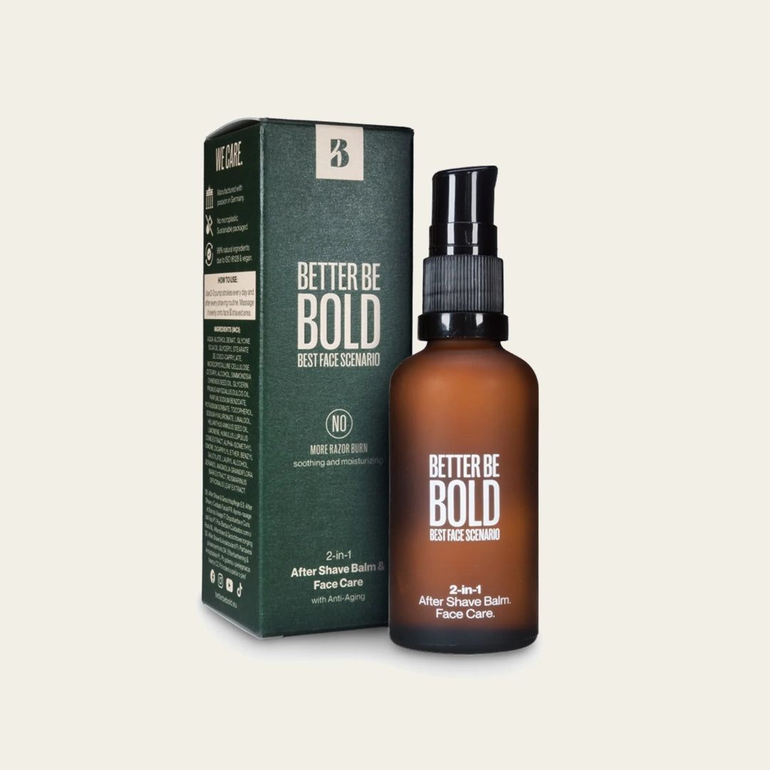 Better Be Bold 2-in-1 After Shave Balm & Face Care