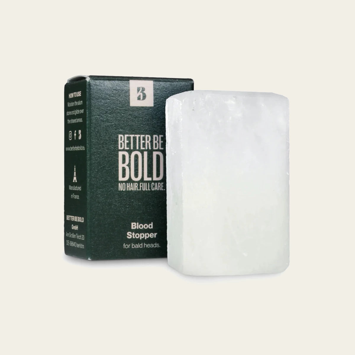Better Be Bold Blutstiller für Glatze