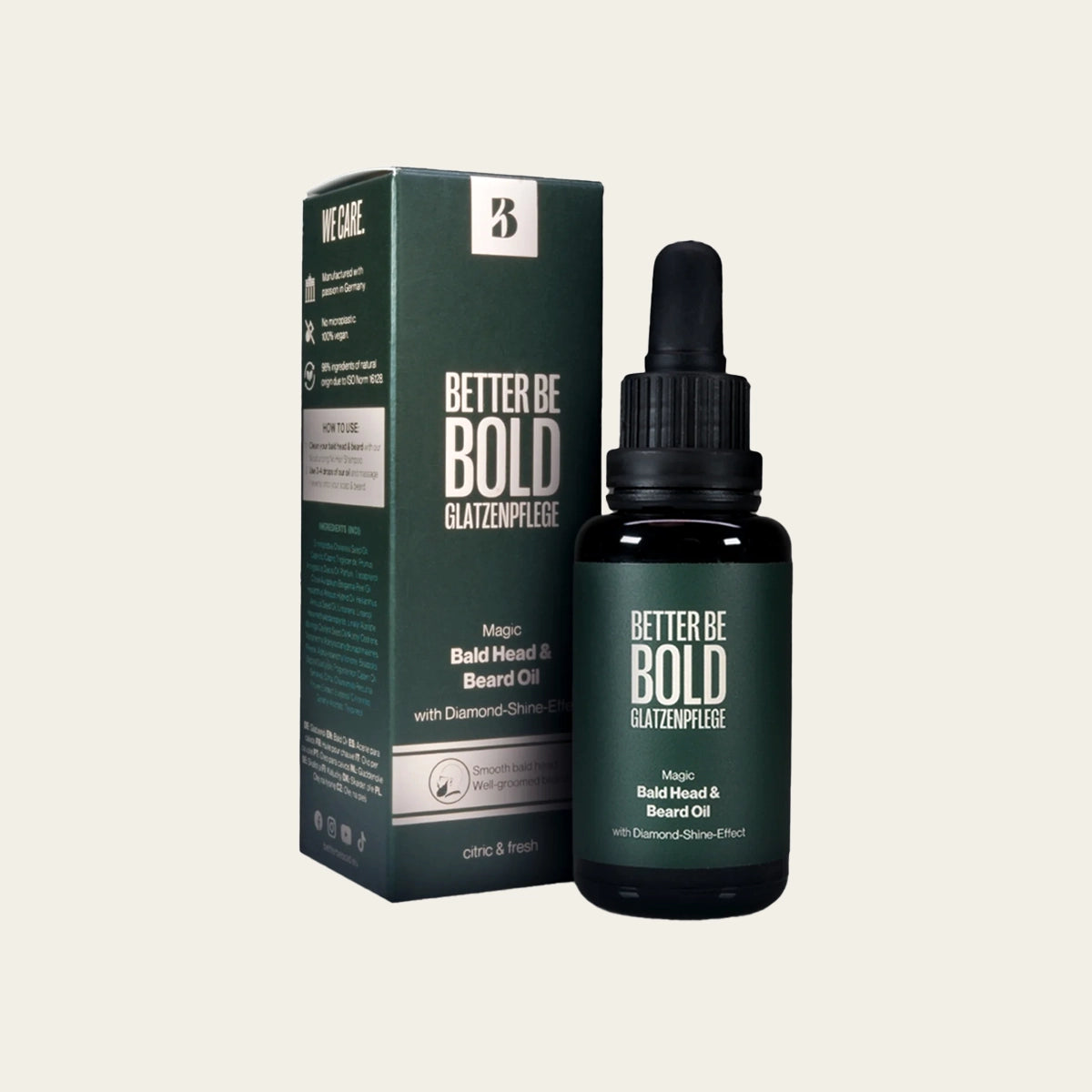 Better Be Bold Magic Bald Head Beard Oil