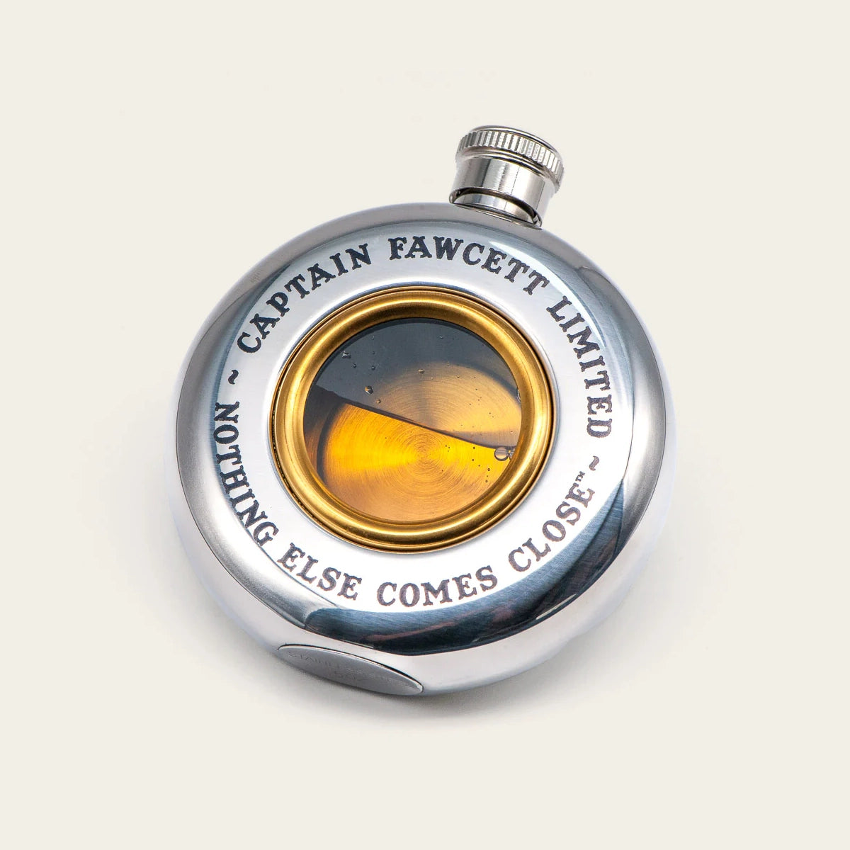 Captain Fawcett Limited Edition Stainless Steel Heupfles
