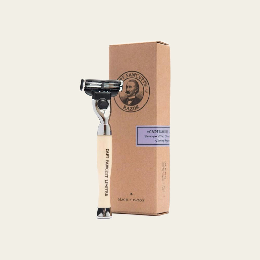 Captain Fawcett Mach3 Safety Razor