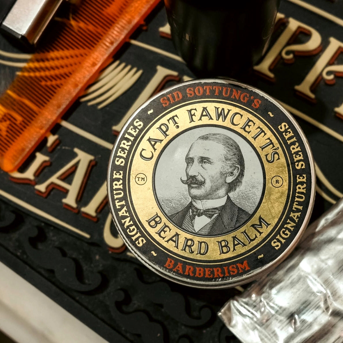 Captain Fawcett Beard Balm Barberism Men