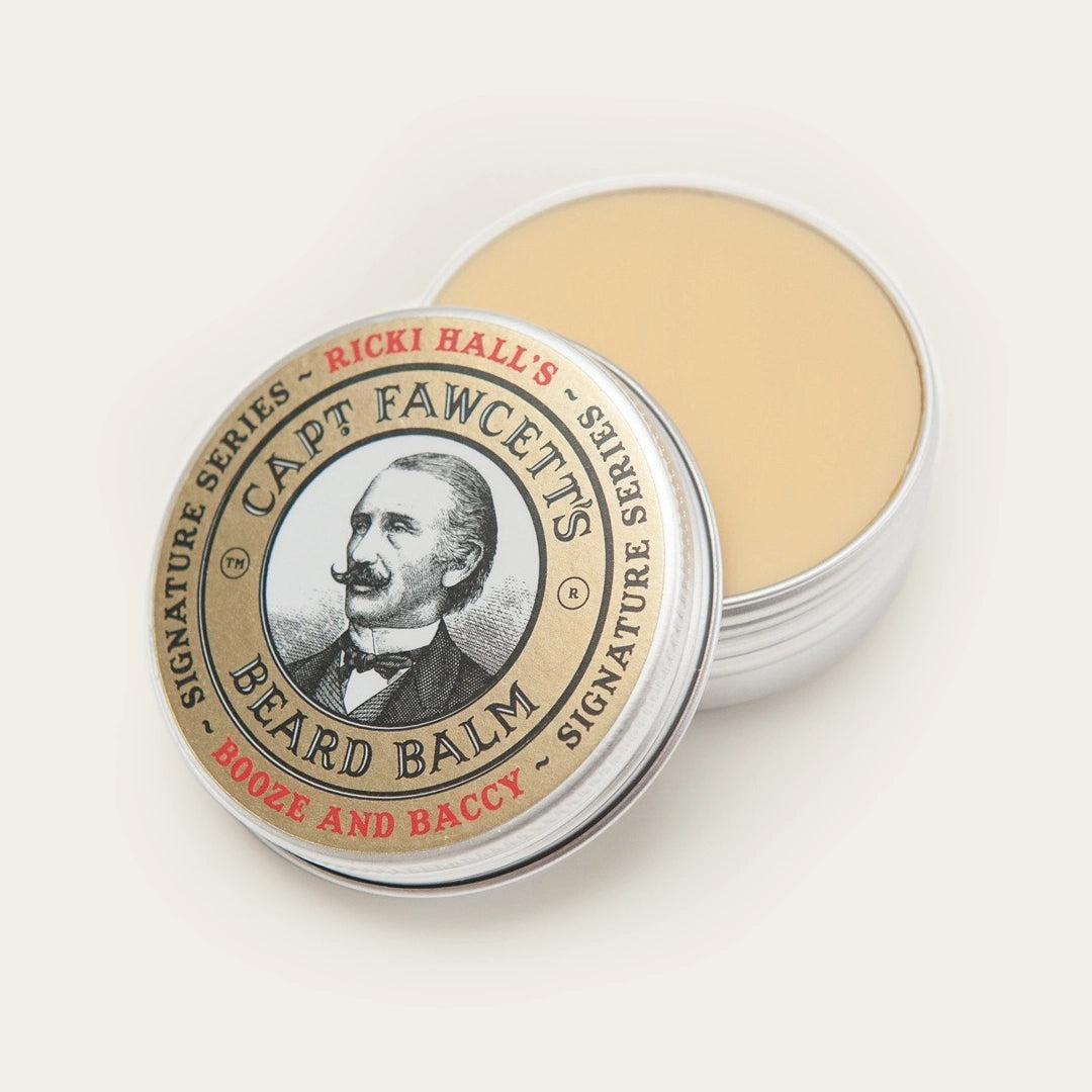 Captain Fawcett Beard Balm Booze Baccy