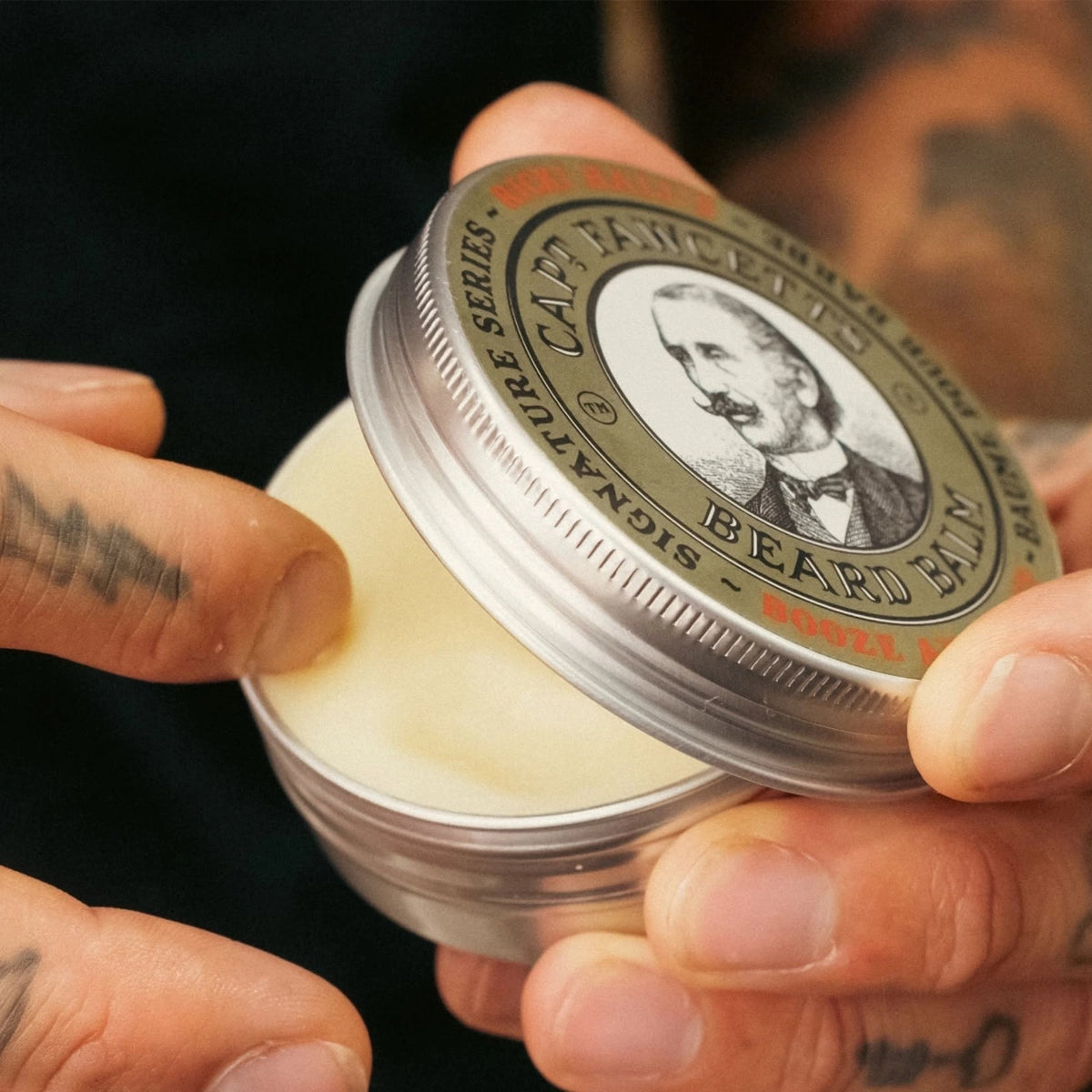 Captain Fawcett Beard Balm Booze Baccy Men