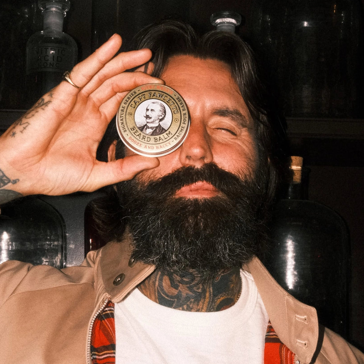 Captain Fawcett Beard Balm Booze Men