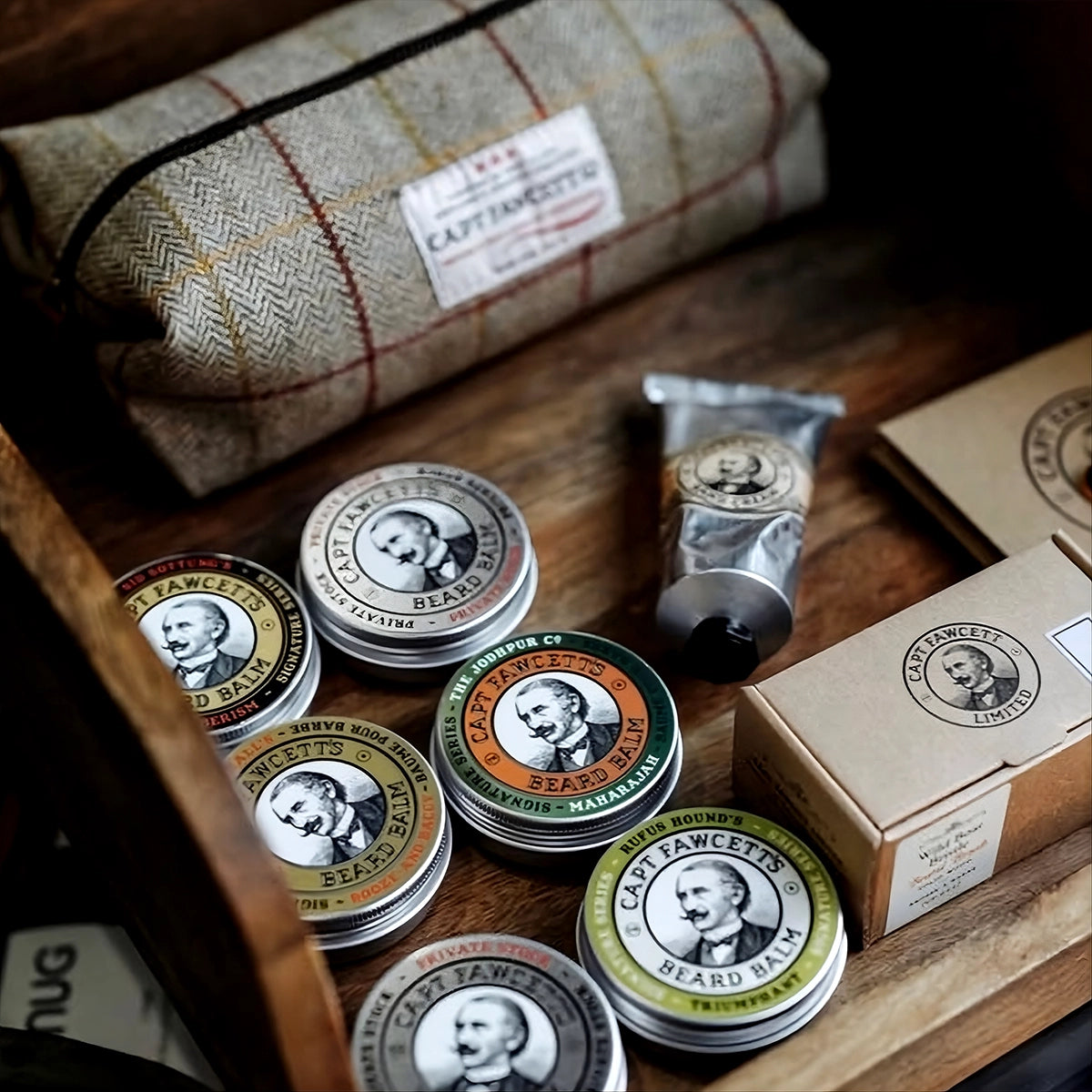 Captain Fawcett Beard Balms