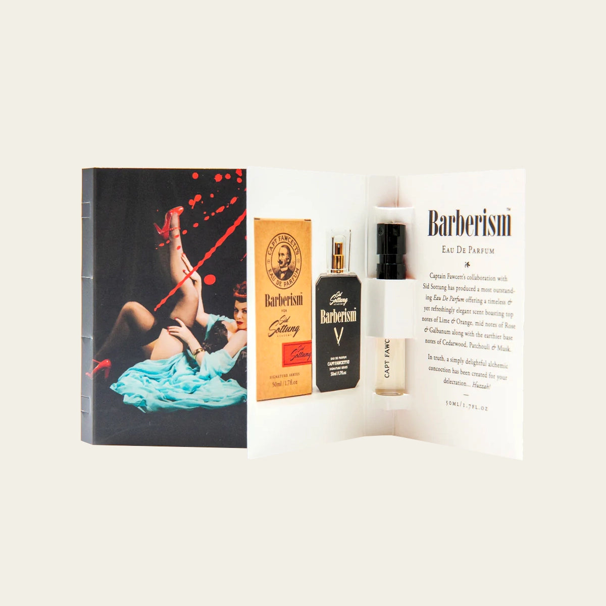 Captain Fawcett Parfum Barberism Sample Tester
