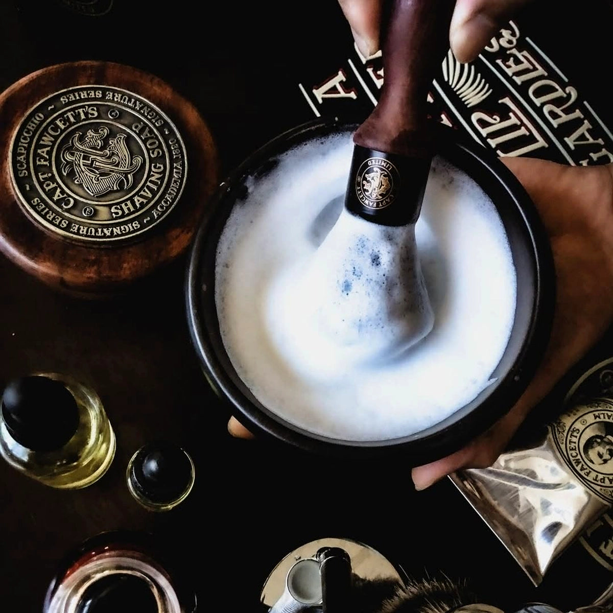 Captain Fawcett Scapicchio Shaving Soap