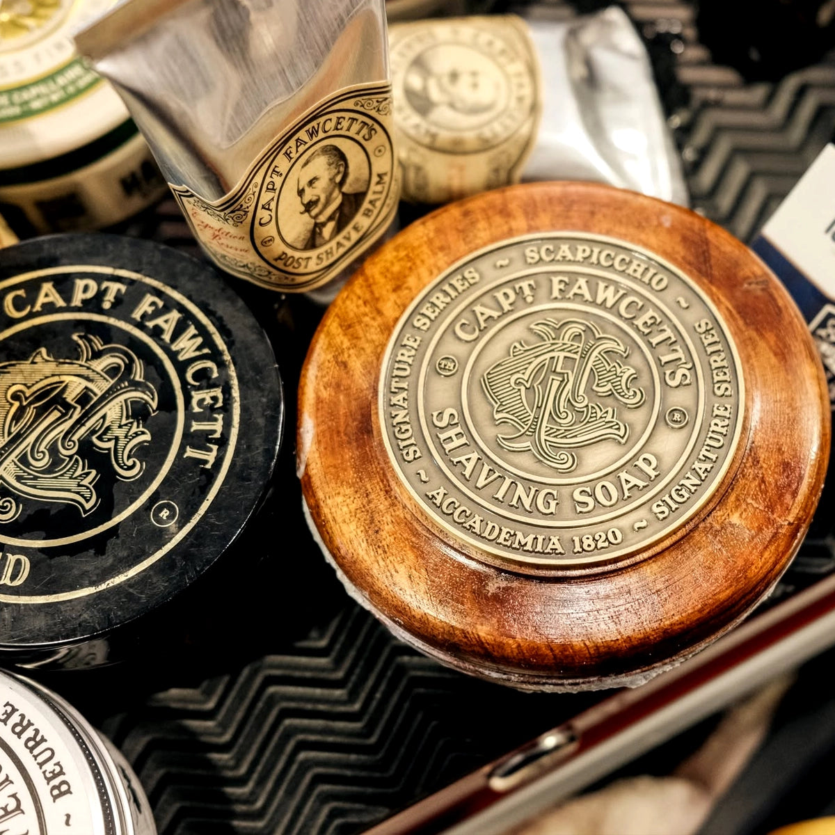 Captain Fawcett Shaving Soap Scapicchio