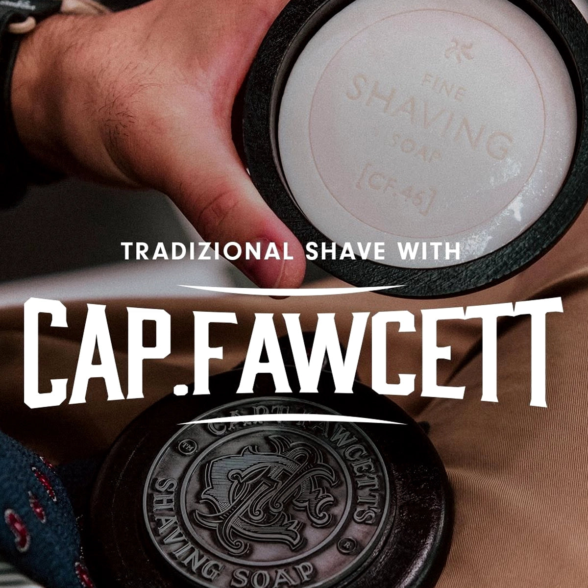 Captain Fawcett Traditional Shave Soap