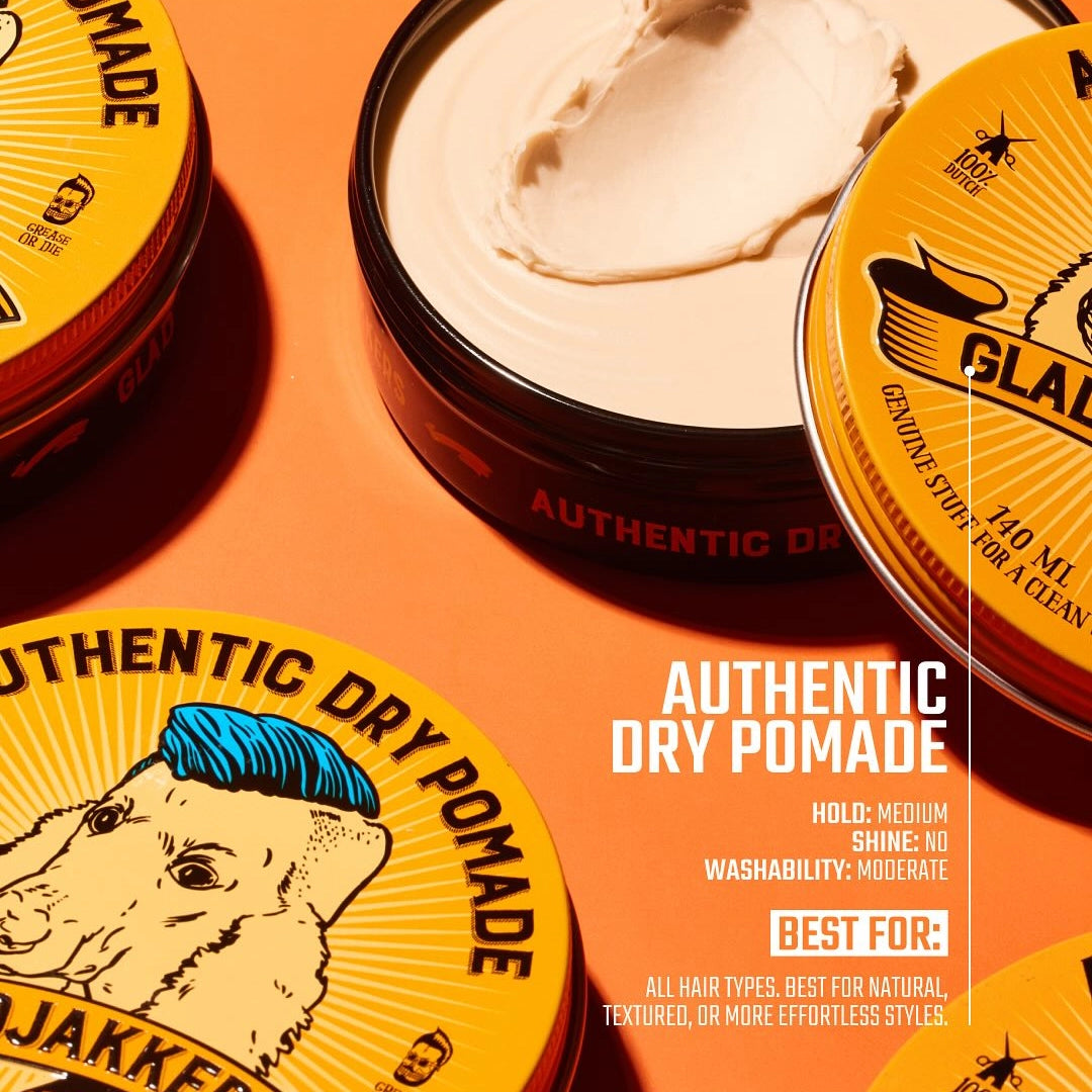 Gladjakkers Authentic Dry Pomade