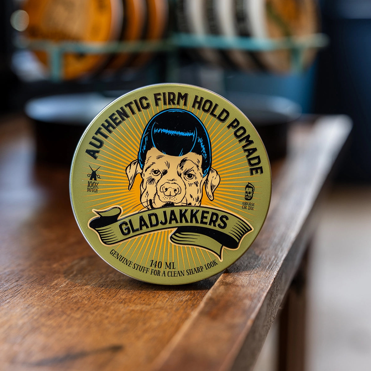 Gladjakkers Firm Hold Pomade Groen