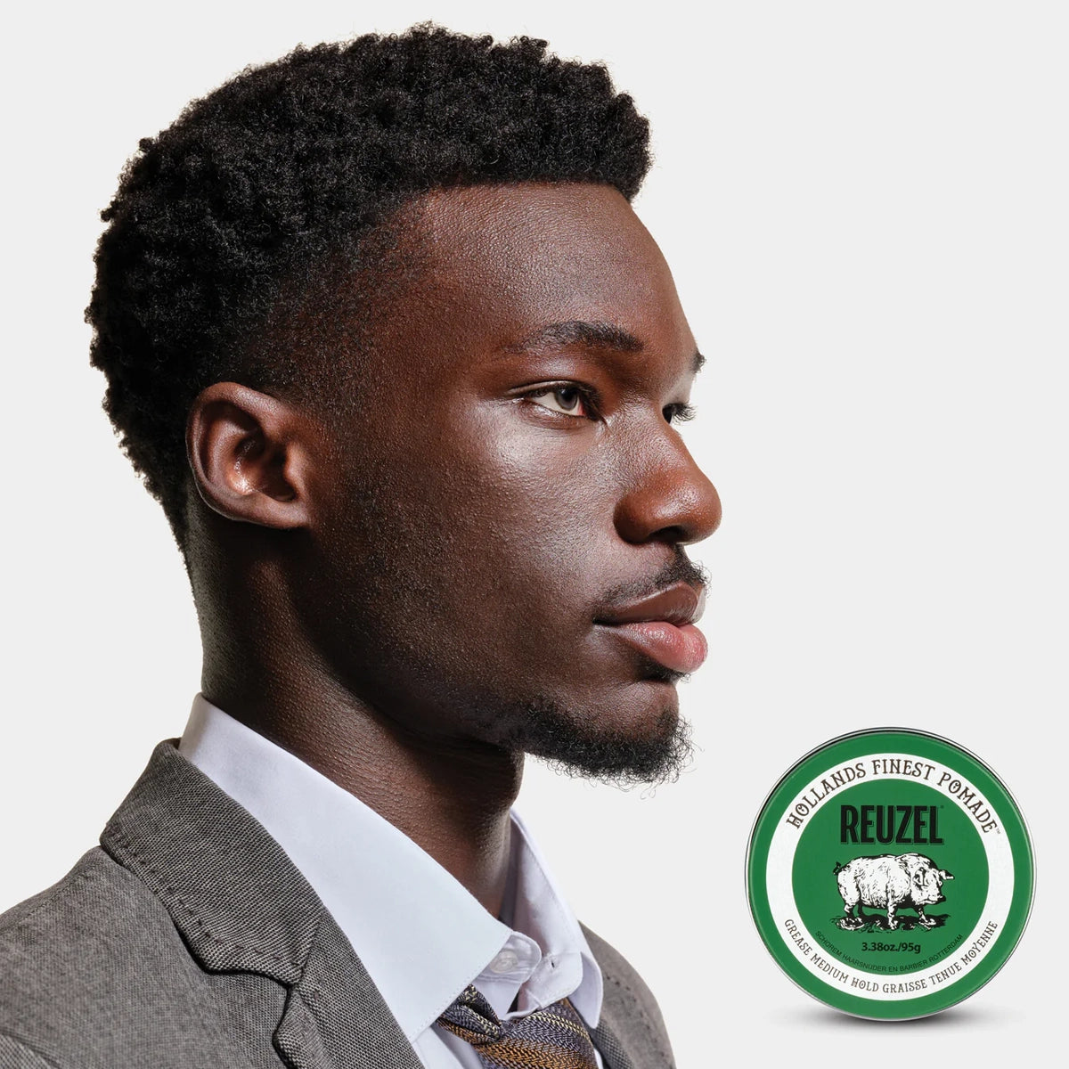 Green Grease Medium Hold Pomade Hair