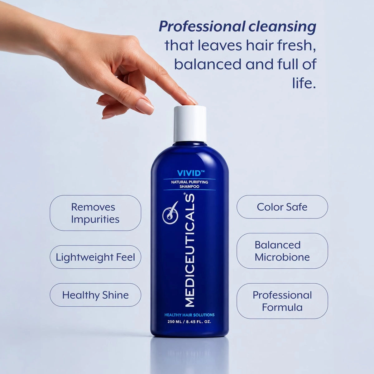 Mediceuticals vivid shampoo benefits