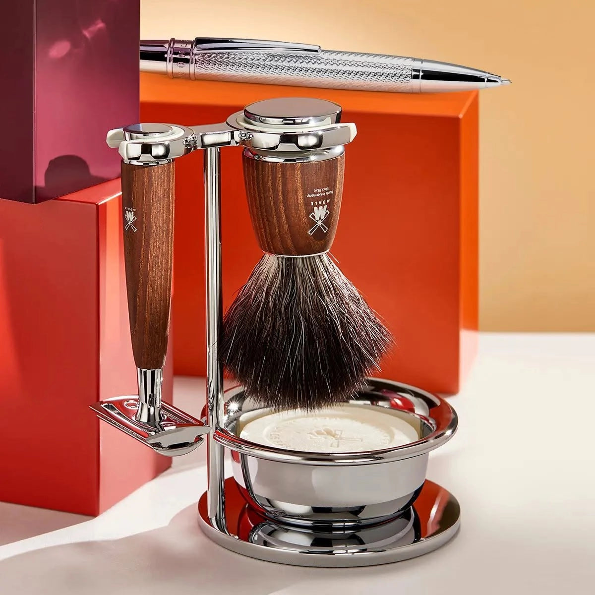 Muhle Shaving Set Wood
