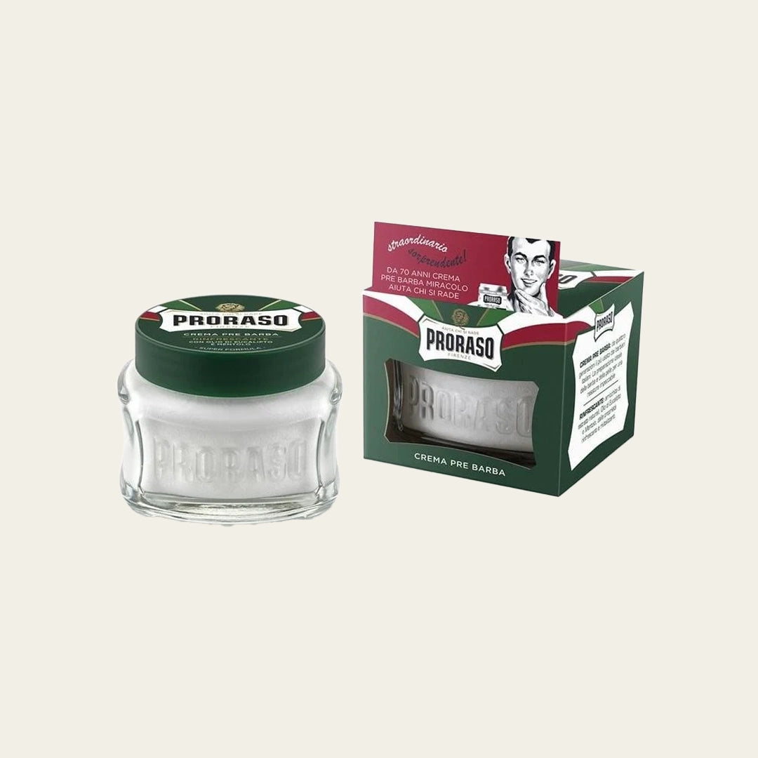 Proraso Green Refreshing Pre-Shave Cream 100ml