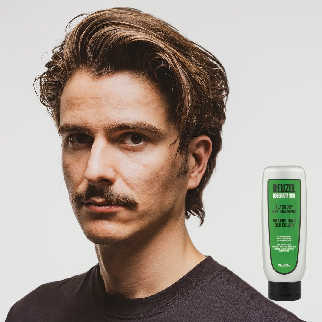 Reuzel Flashdry Shampoo look