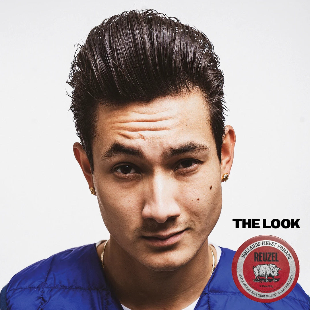Reuzel Red High Sheen Pomade look