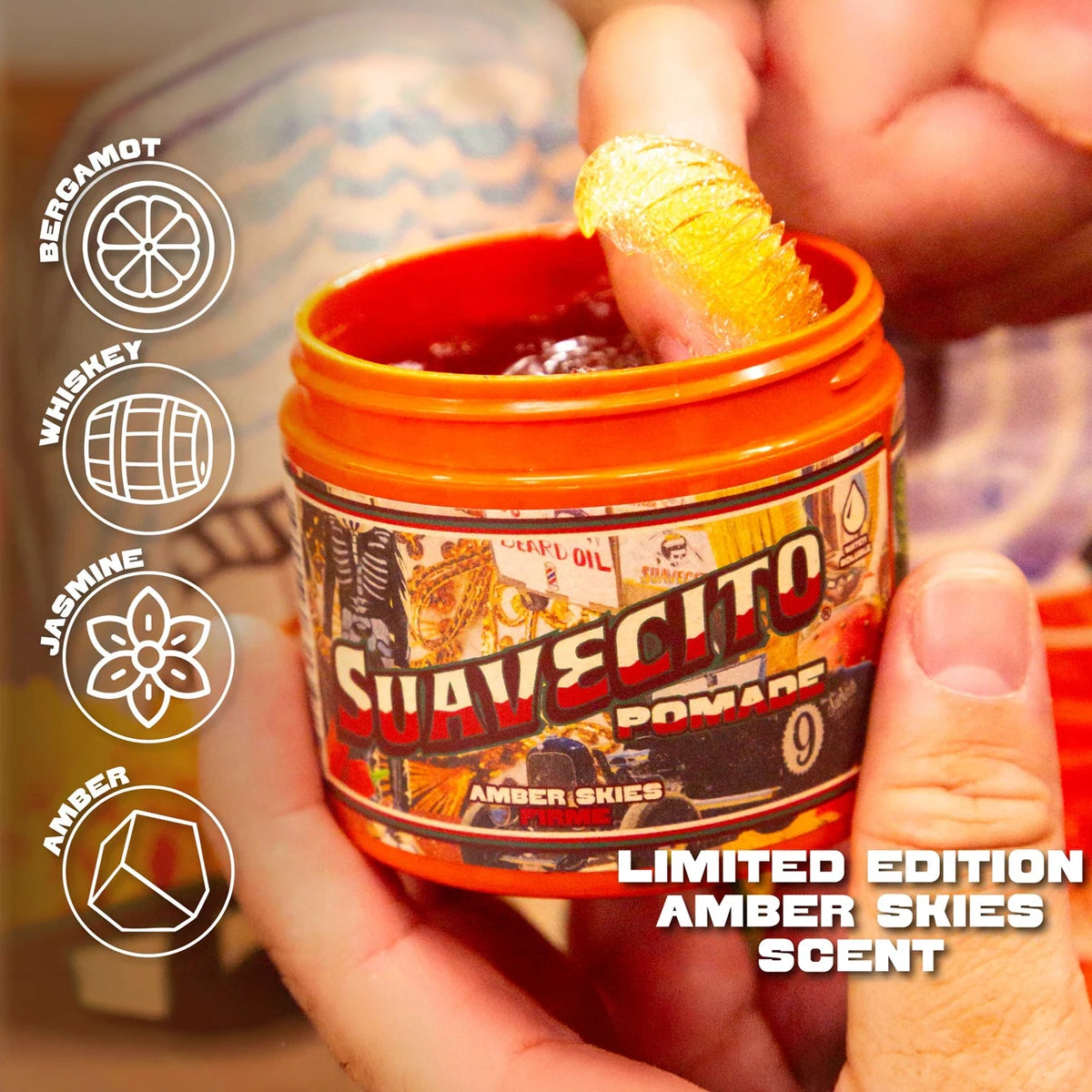 Suavecito Amber Skies Firme Pomade