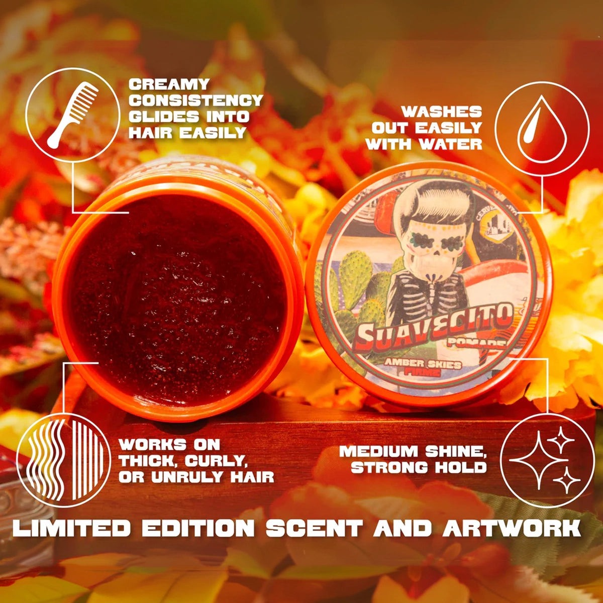 Suavecito Amber Skies Pomade