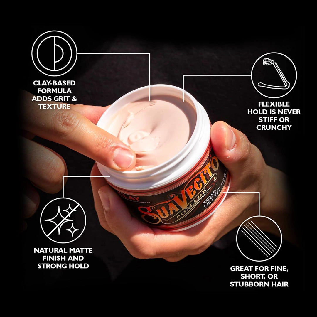 Suavecito Pomade Firme Clay