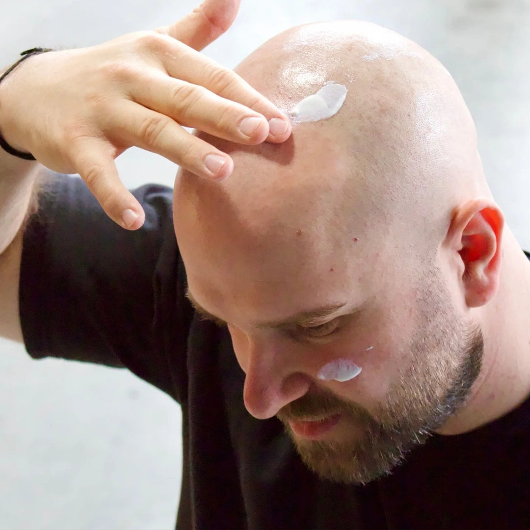 Sunscreen Bald Men