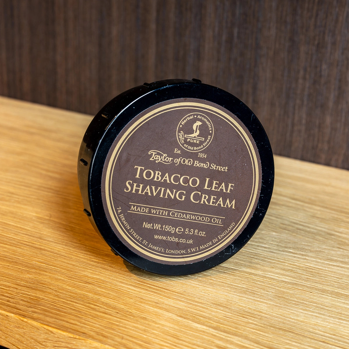 Taylor Shaving Cream Tobacco Leaf