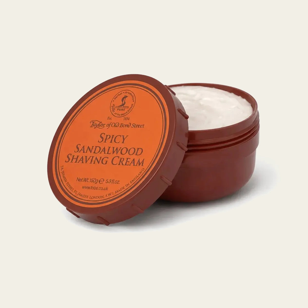 Taylor of Old Bond Street Spicy Sandalwood Shaving Cream