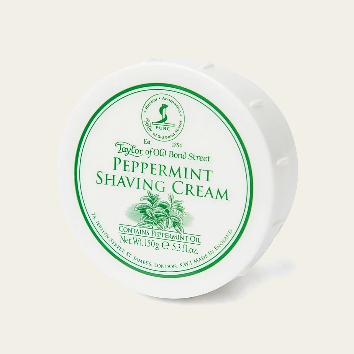 taylor of old bond street shaving cream peppermint