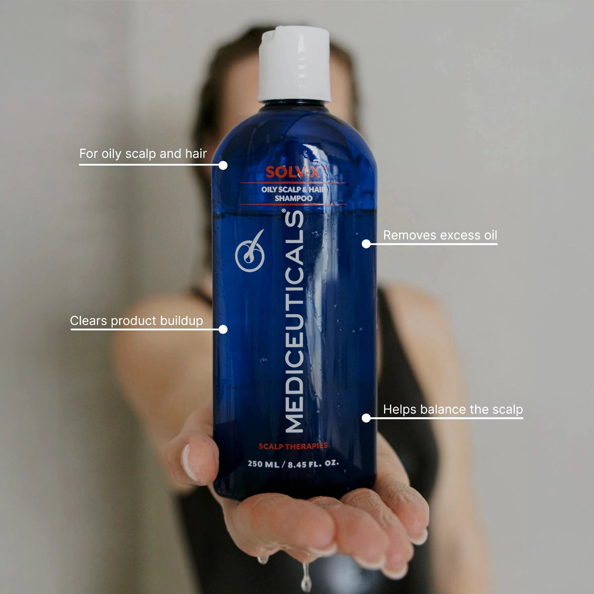 vette hoofdhuid haar shampoo