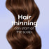 women hair thinning